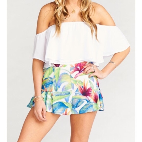 Show Me Your MuMu Pants - SMYM Skippy Shorts Palm Flings